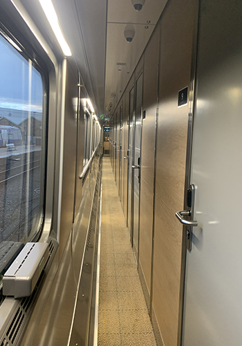 Couloir du caledonian sleeper, Ecosse