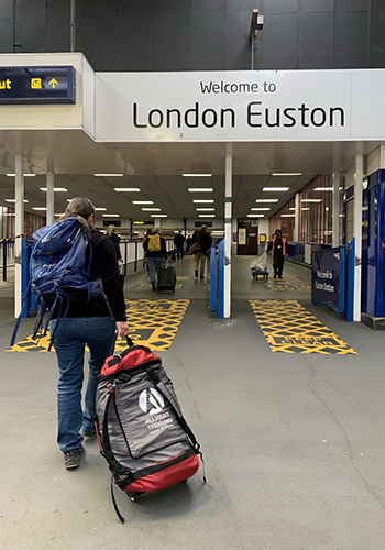Gare London Euston, Angleterre
