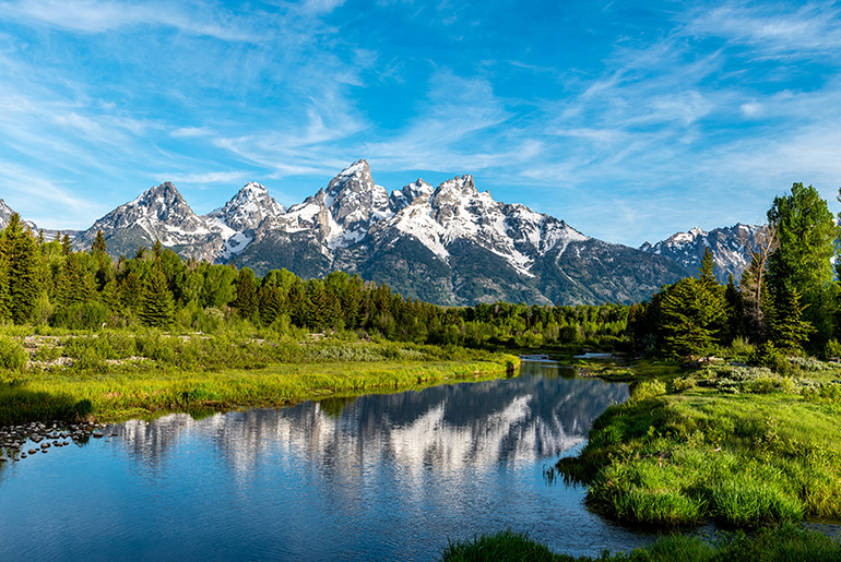 Grand Teton, USA.