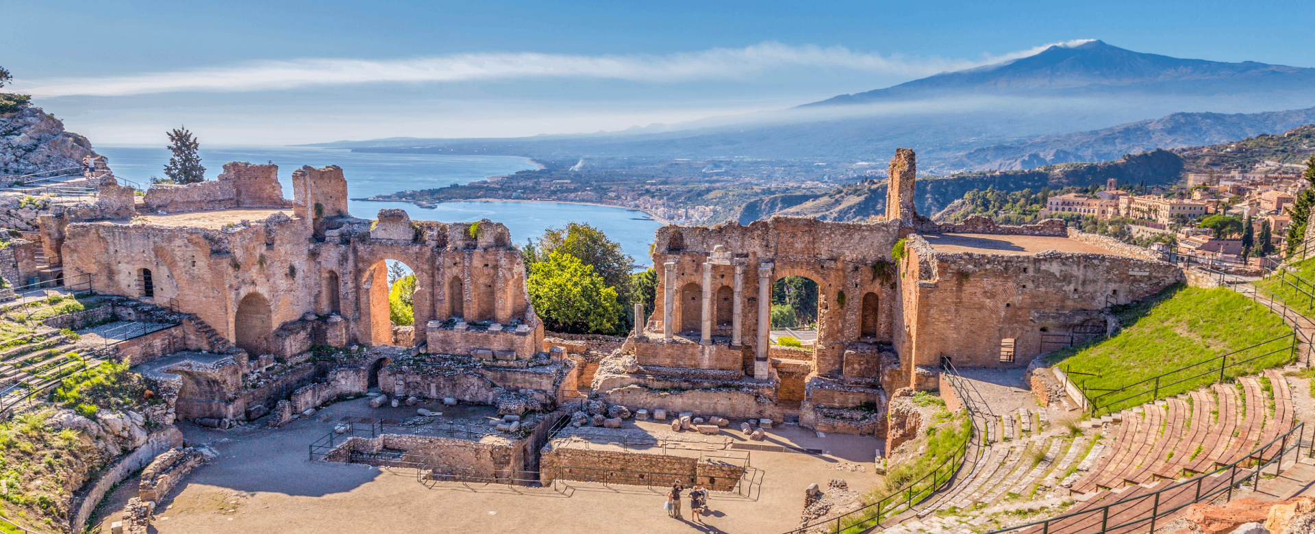 Théâtre antique à Taormina, Sicile