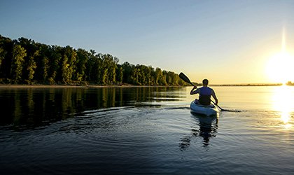 © Copyright en cours de publication Menu - Activité - Kayak