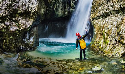 © Copyright en cours de publication Menu - Activité - Canyoning