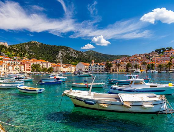 Paysage de Croatie