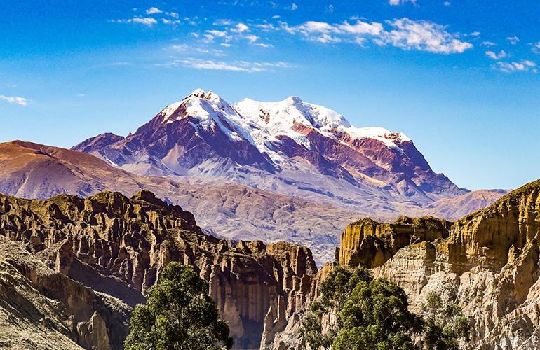 © travelview - Adobe stock Montagne Illimani, La Paz, Bolivie
